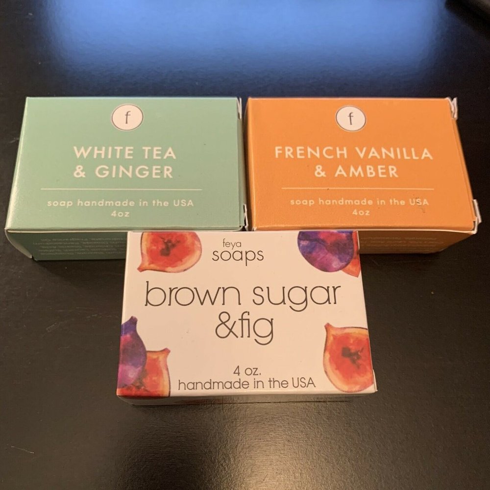 3 Assorted Soaps - Feya Handmade